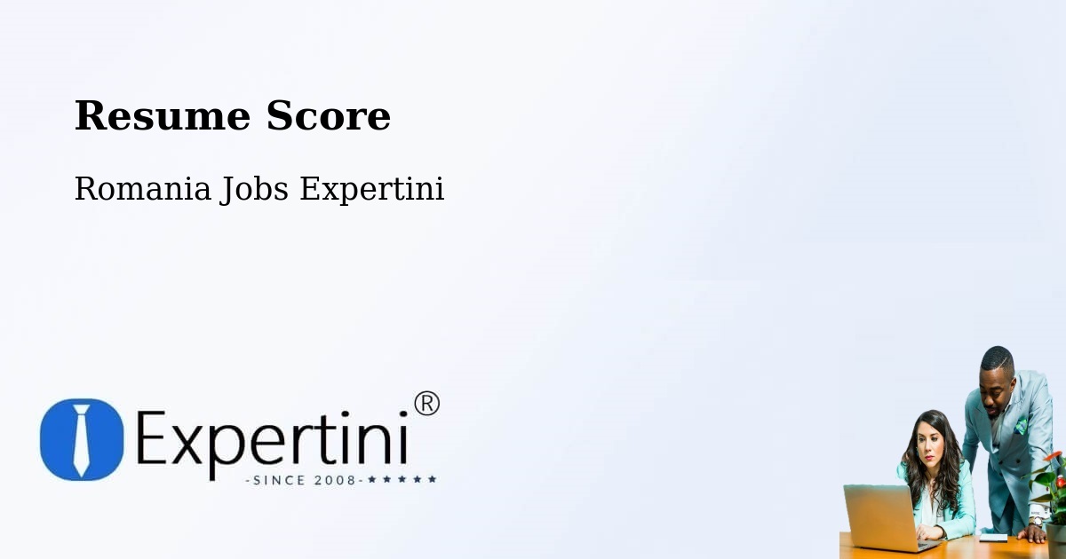 Resume Score & Job Description Match Tool – Bucu - Romania Jobs Expertini